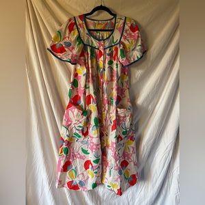 Groovy vintage floral dress